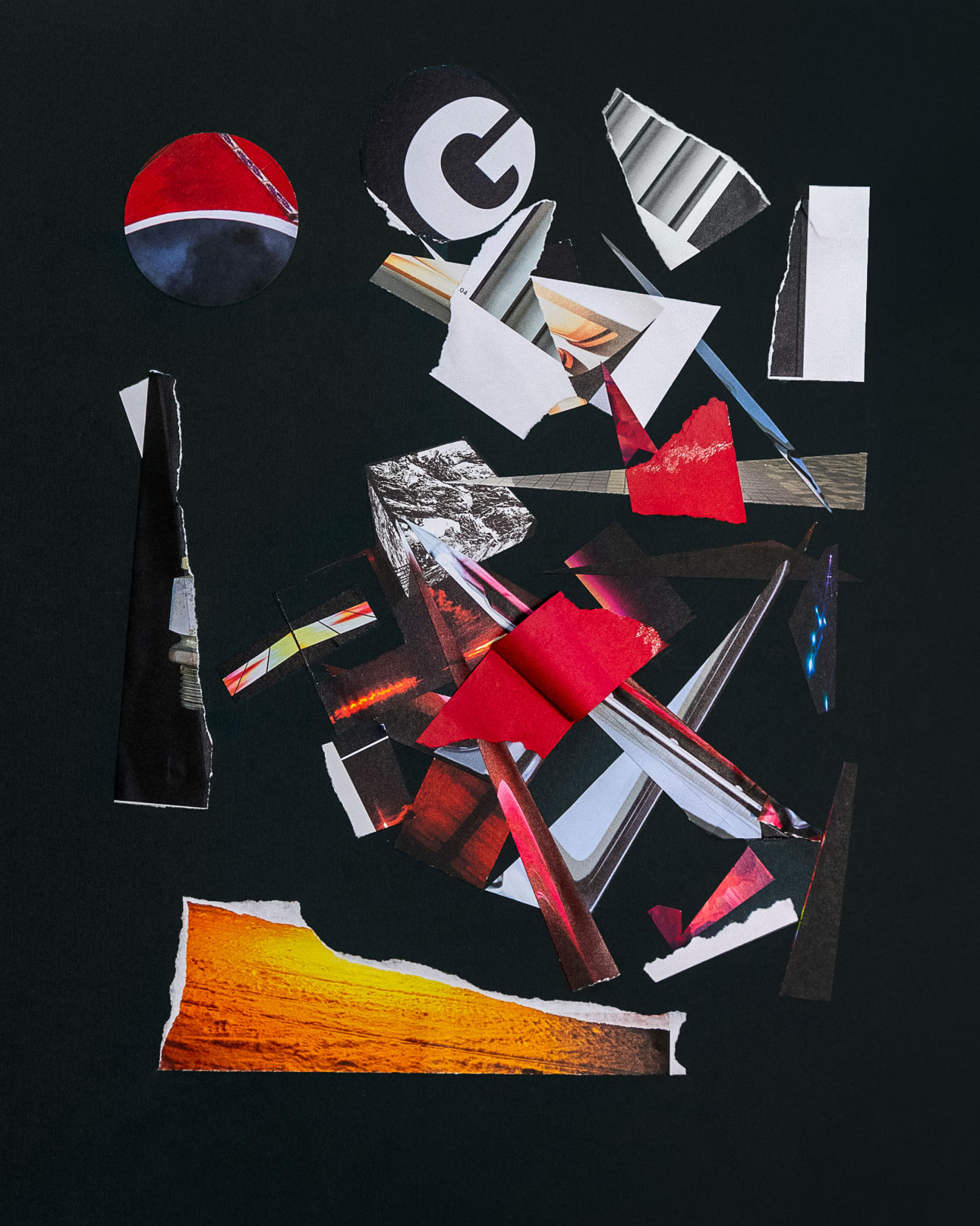 HILT Paper Media Collage